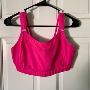 New Balance Shockingly Unshocking Sports Bra - Hot Pink 36DD